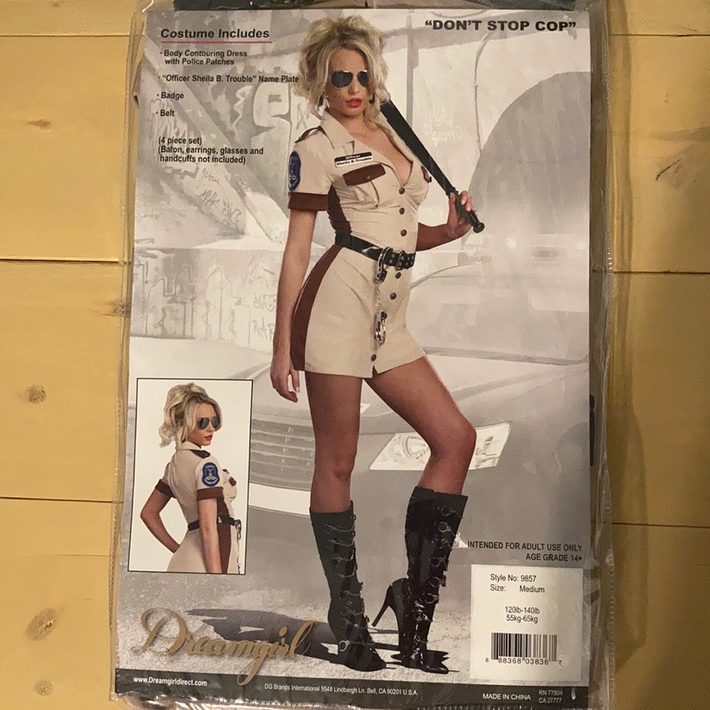 Don’t stop cop costume